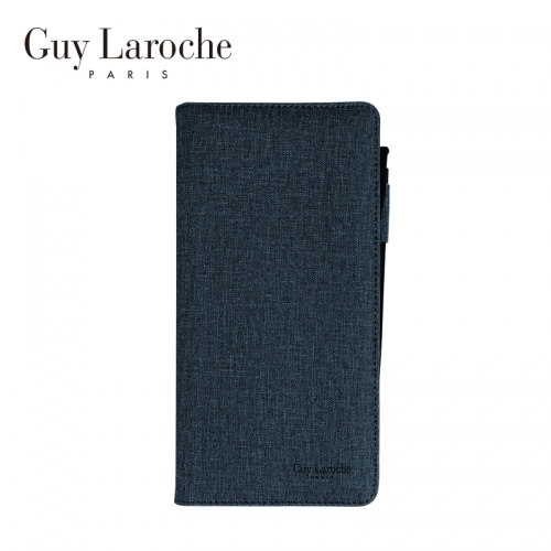 [Guy Laroche] 여권 바인더 노트 & 펜 세트(블루)