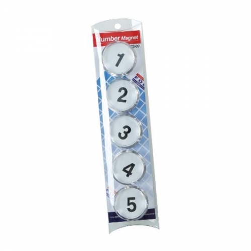 숫자자석홀더(SS-03/32mm/10개입/1번~10번/포비)