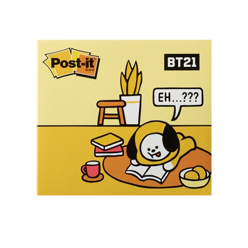 BT21 치미 포스트잇 강한점착용 커버노트(654X30매+656X30매+61 3M)  