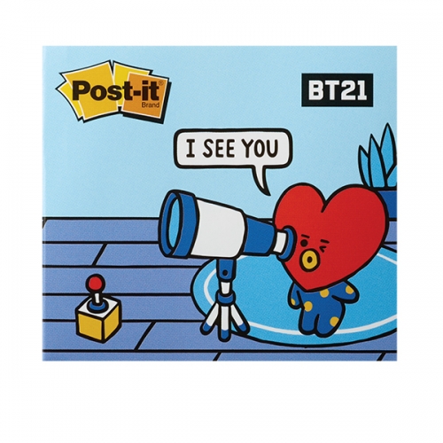 BT21 타타 포스트잇 강한점착용 커버노트(654X30매+656X30매+61 3M)  