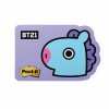 BT21 654 망 포스트잇 강한점착용 모양노트(75X63mm 30매 3M)  