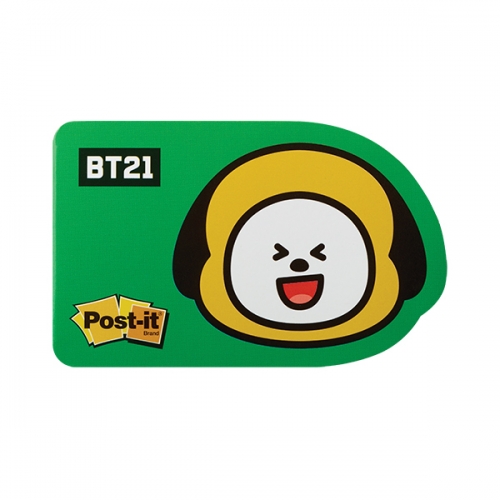 BT21 654 치미 포스트잇 강한점착용 모양노트(75X63mm 30매 3M)  